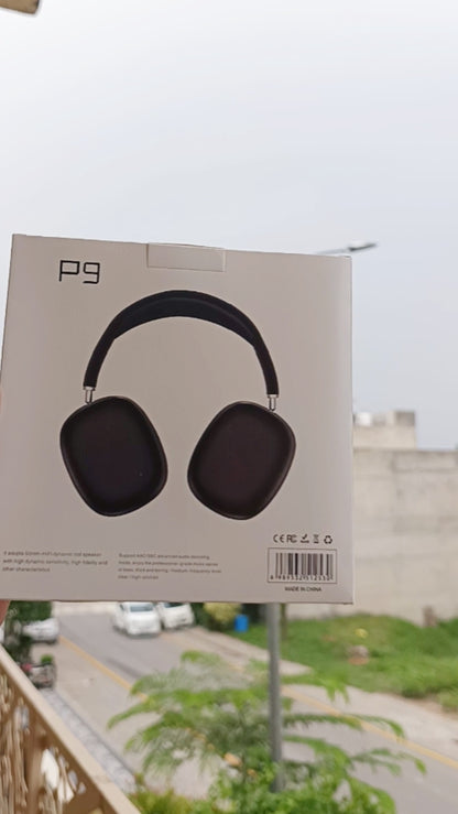 P9 Premium Wireless Bluetooth Headphones | Premium Sound • Comfortable Fit • Up to 24 Hours Battery