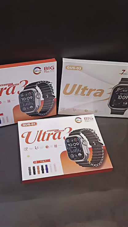 7 in 1 Ultra 3 Smart Watch | full display | premium quality