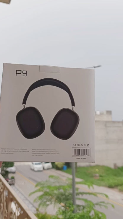 P9 Premium Wireless Bluetooth Headphones | Premium Sound • Comfortable Fit • Up to 24 Hours Battery